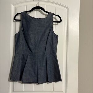 Banana Republic Denim Grey Blouse